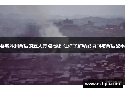 蓉城胜利背后的五大亮点揭秘 让你了解精彩瞬间与背后故事